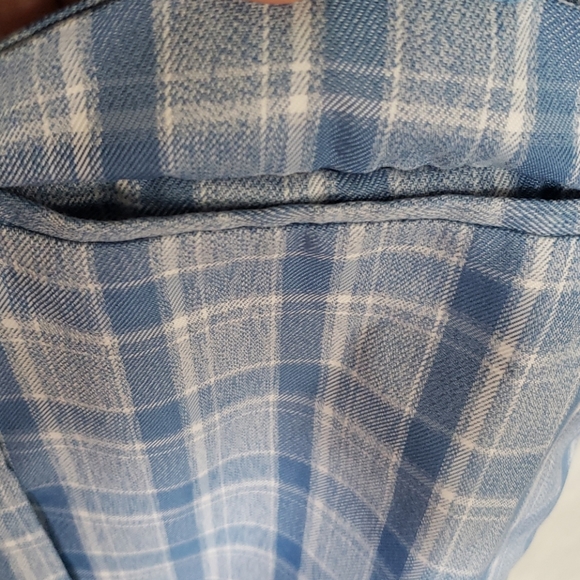 ASOS Heartbreak Longline Blazer in Blue Check US Size 4 NWT NEW - Picture 8 of 17